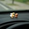 Funny Capybara With Duck Dashboard Ornament 3