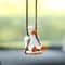 Cool White Swing Duck With Sunglasses Car Ornament 6