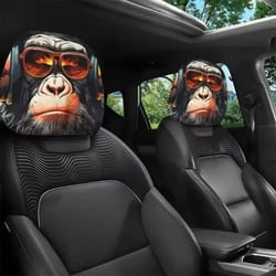 universal breathable elastic car headrest cover