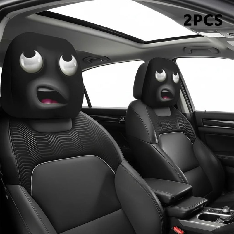 Universal Breathable Elastic Car Headrest Cover 13