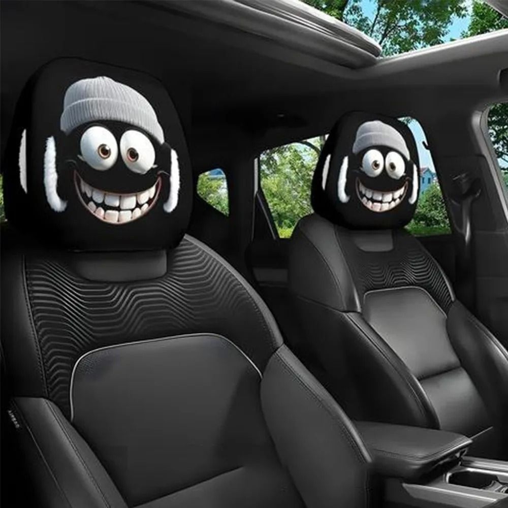 Universal Breathable Elastic Car Headrest Cover 14