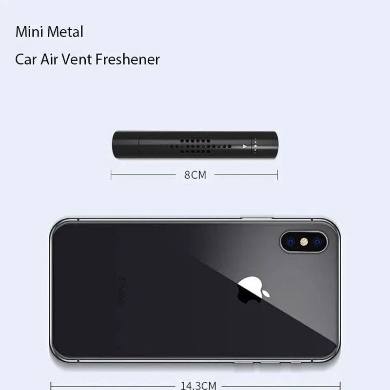 Minimalist Aluminum Alloy Car Air Vent Perfume 2