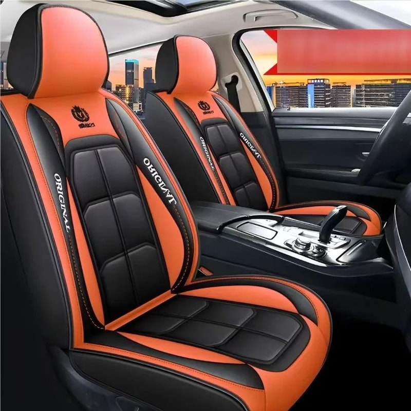 Premium FullSurround Universal Leather Car Seat Covers 4