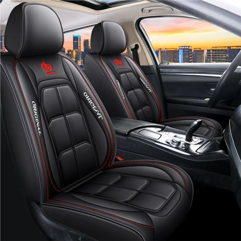 Premium FullSurround Universal Leather Car Seat Covers 7