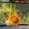 Handmade Woven Sunflower Car Hanging Ornament 5