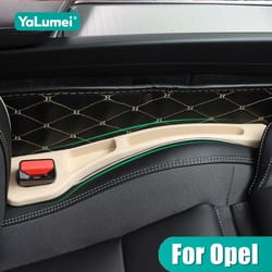 opel & vauxhall universal leather seat crevice organizer