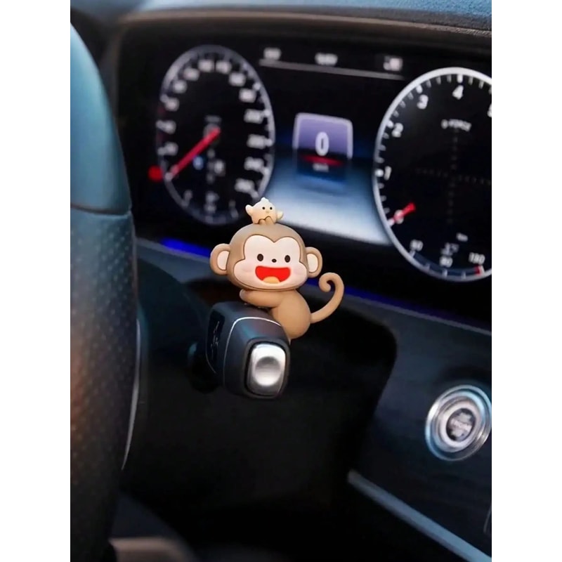Adorable Mini Monkey Car Ornament 4