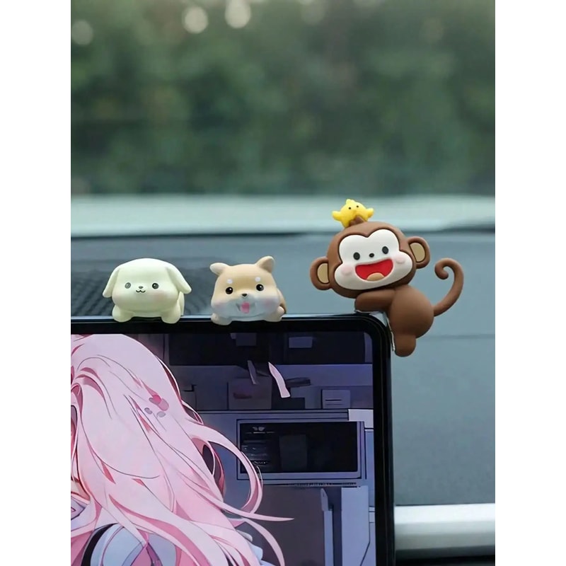 Adorable Mini Monkey Car Ornament 5