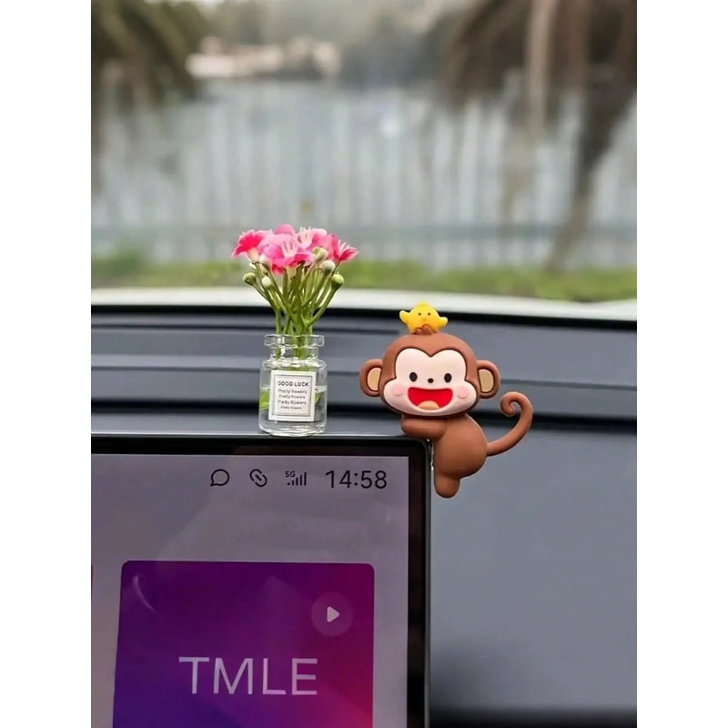 Adorable Mini Monkey Car Ornament 6