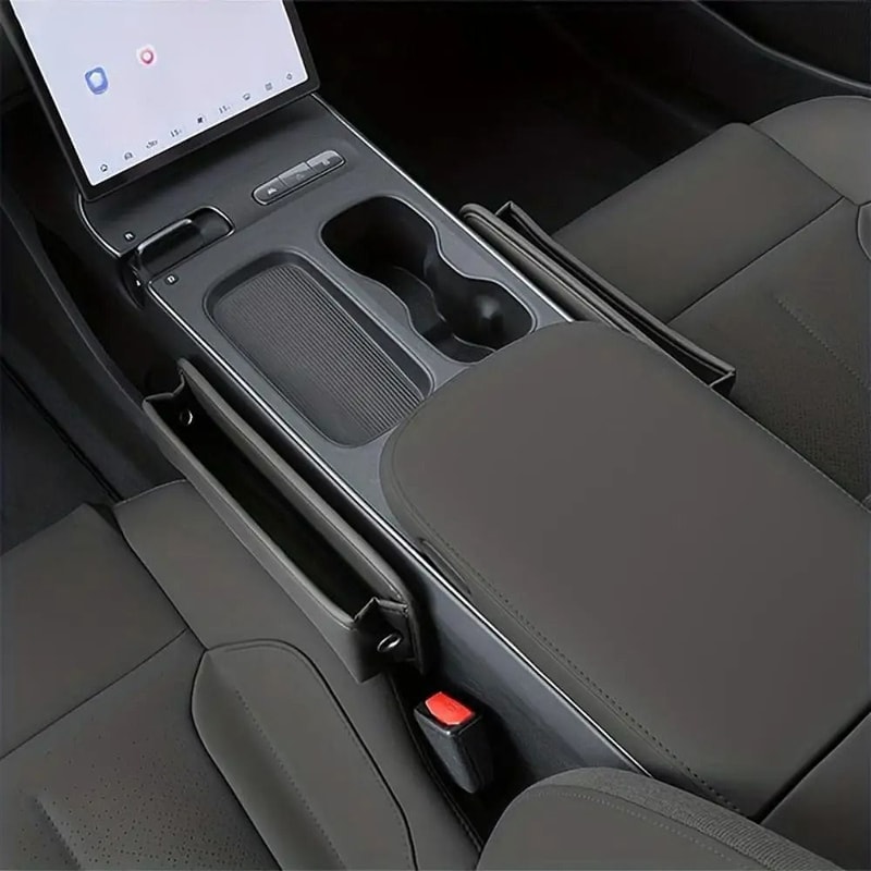 Universal Premium Leather Car Seat Gap Organizer 3