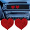 Crystal Heart Sparkling Car Air Vent Freshener 2Pack 9