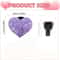 Crystal Heart Sparkling Car Air Vent Freshener 2Pack 4