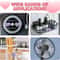 Crystal Heart Sparkling Car Air Vent Freshener 2Pack 5