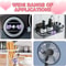 Crystal Heart Sparkling Car Air Vent Freshener 2Pack 5