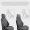 AllSeason Perforated Linen Universal Car Seat Protection 4