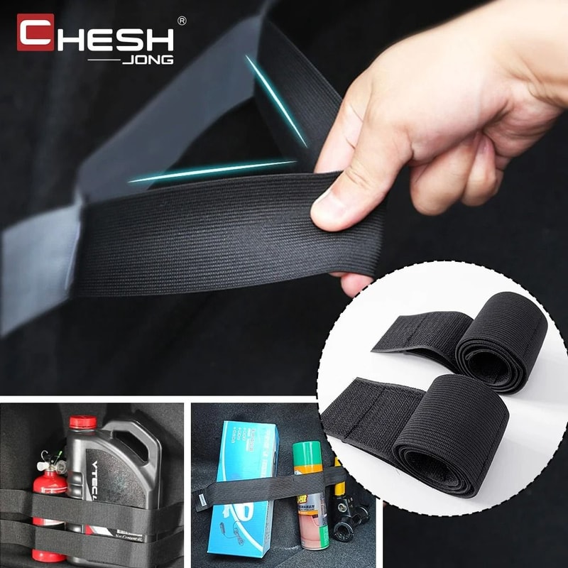 HeavyDuty Car Trunk Fixing Belts 2