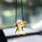 Sitting Swing Duck Car Rearview Mirror Pendant 5