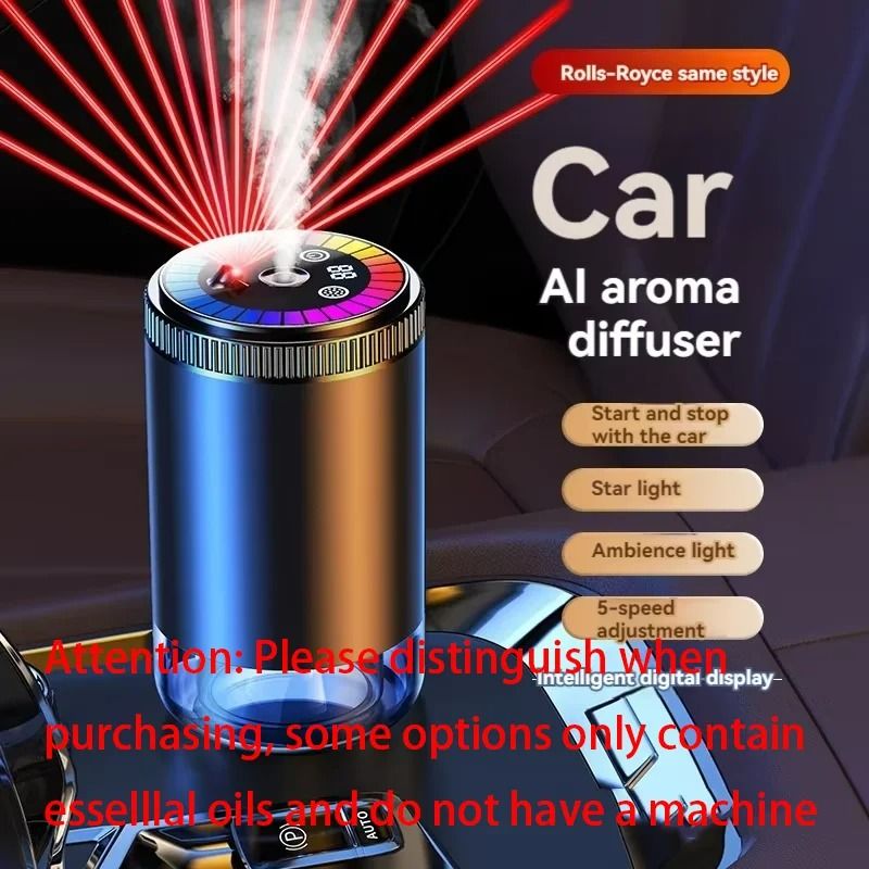 Smart Intelligent Car Air Freshener RGB Starry Sky Diffuser 2