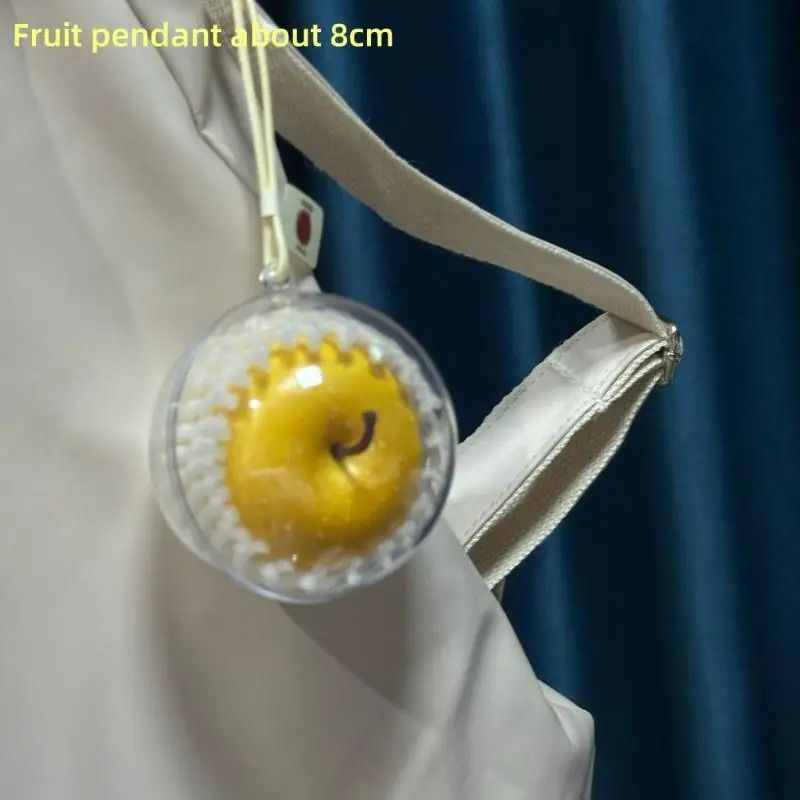 Simulated Fruit Car Pendant Bag Charm Accessory 8