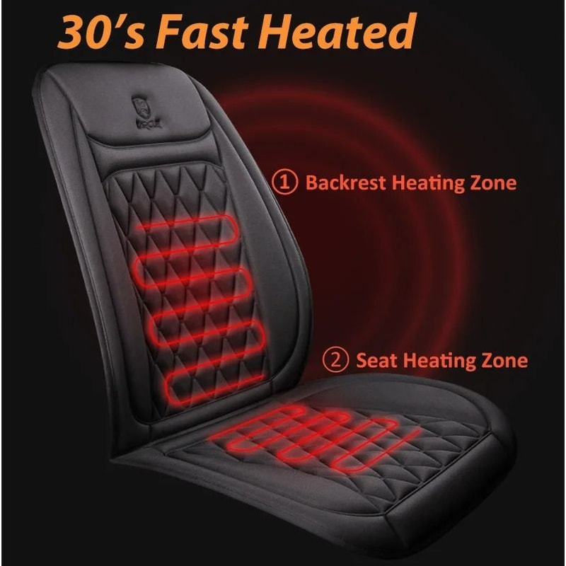 RapidHeat AllSeason Heated Car Seat Cover 2