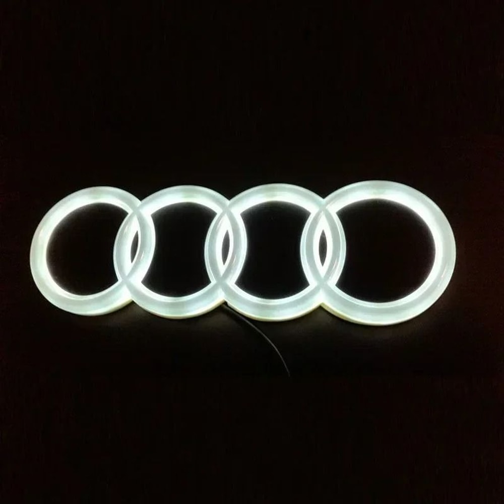 Illuminated QuattroSeries LED Front Grill Emblem 2