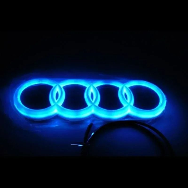 Illuminated QuattroSeries LED Front Grill Emblem 3