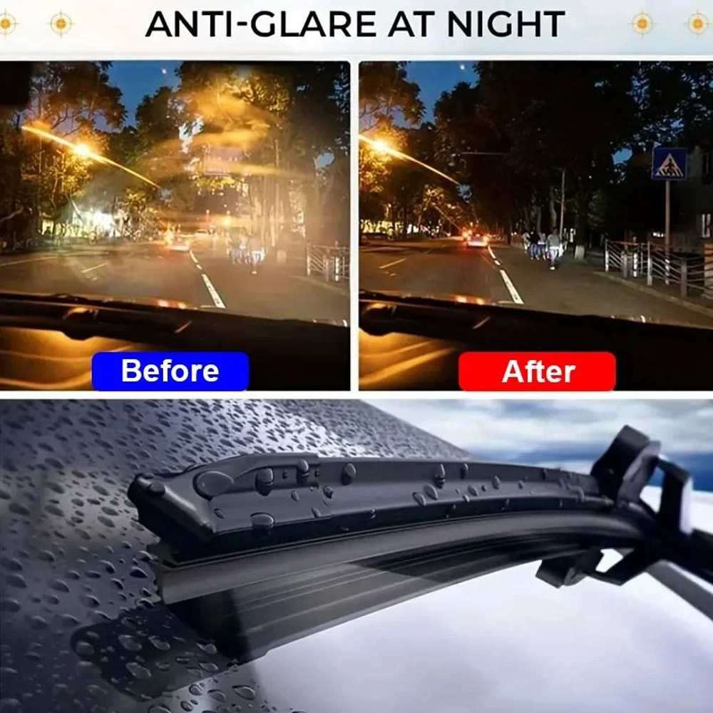 Ultimate Car Glass Restoration Hydrophobic Coating Kit 5