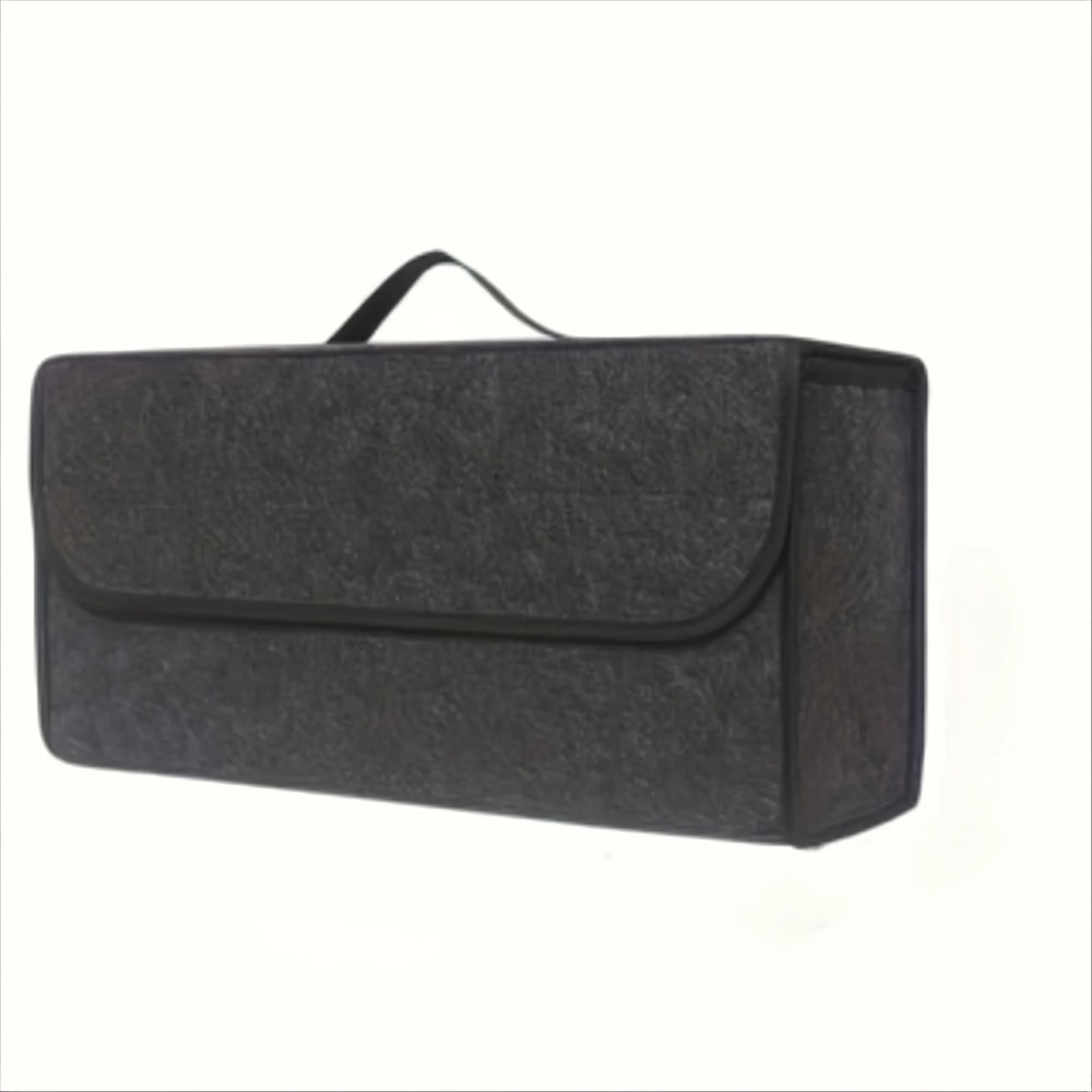 Large HeavyDuty Felt Car Trunk Organizer 5