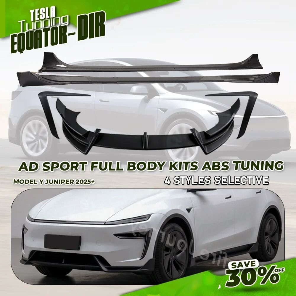 Precision AD Aero Body Kit For Tesla Model Y Juniper 2025 0