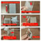 Magnetic Car Visor Photo Clip Polaroid Holder 5