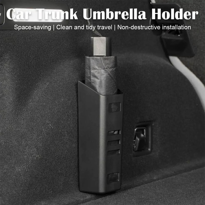 Universal Waterproof Trunk Umbrella Storage Holder 2