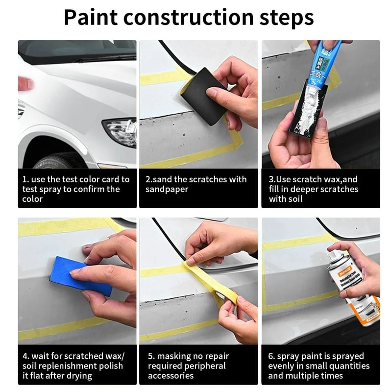 Precision Automotive Scratch Repair Color Match Pen 5