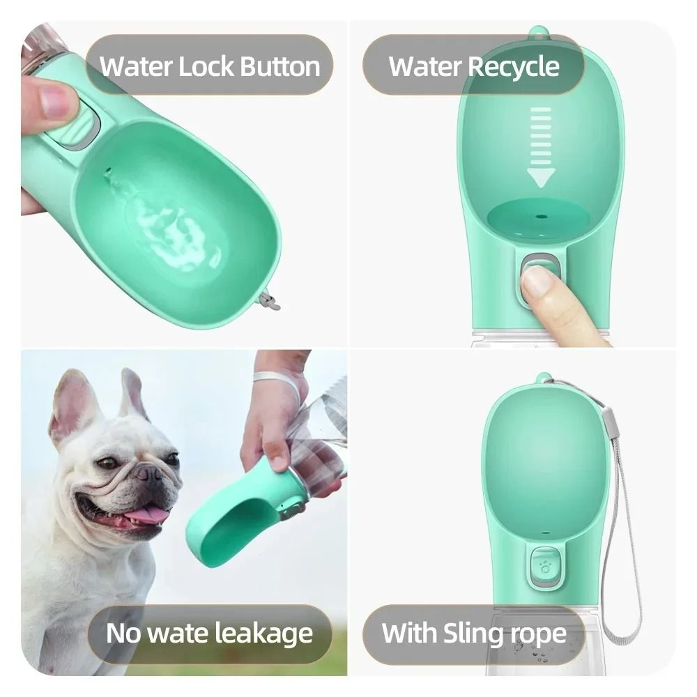 Portable LeakProof Outdoor Travel Dog Water Bottle 3