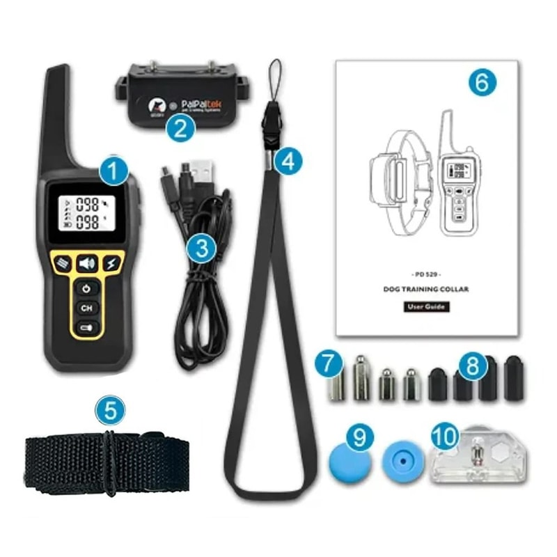 Professional 3300ft Range DualMode Dog Training System 5