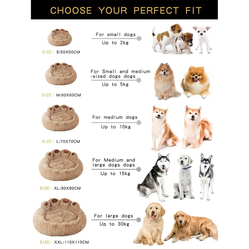 UltraPlush AntiAnxiety Fluffy Pet Bed 6