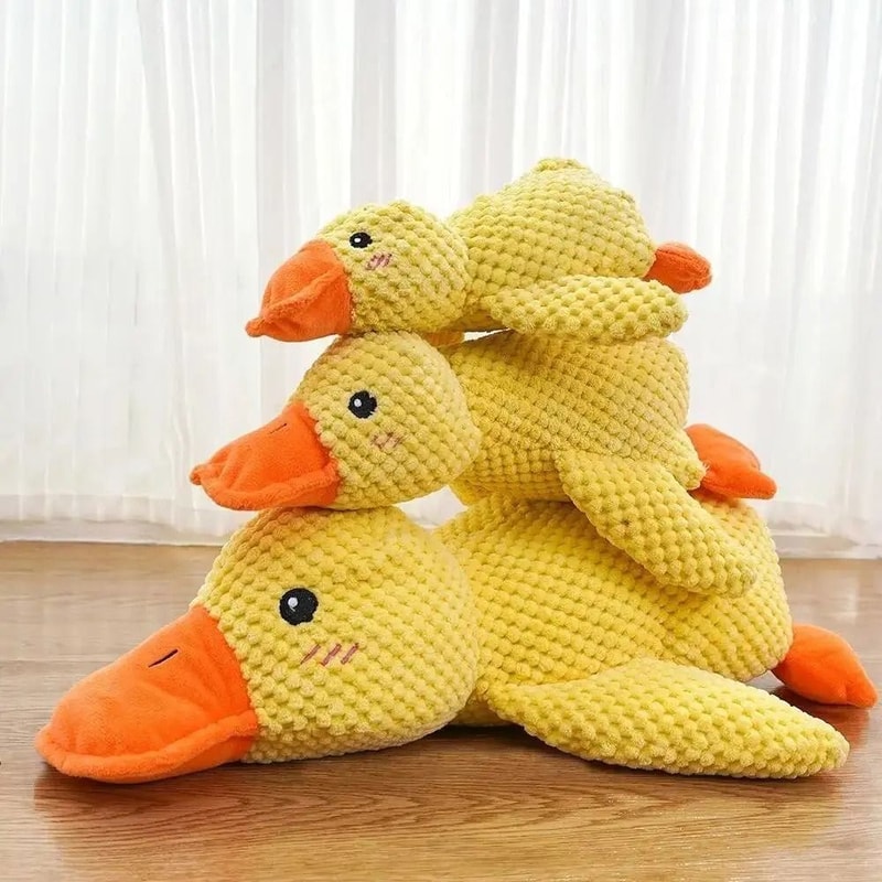 QuackGuard MultiTexture Calming Duck Toy 6