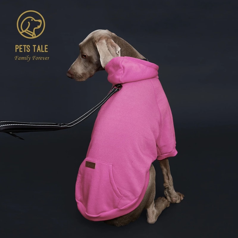 Urban Techwear Dog Hoodie With Leather Detail 3