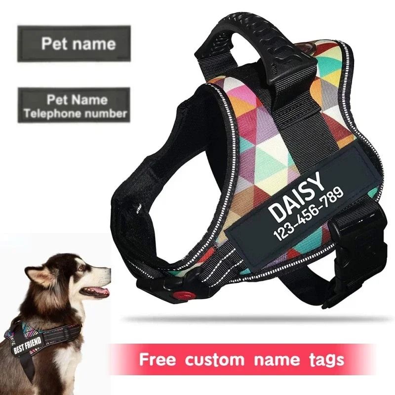 HighVisibility NoPull Dog Harness 0