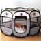 Portable Octagonal Pet Playpen Foldable Shelter 0