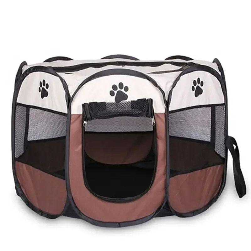 Portable Octagonal Pet Playpen Foldable Shelter 6
