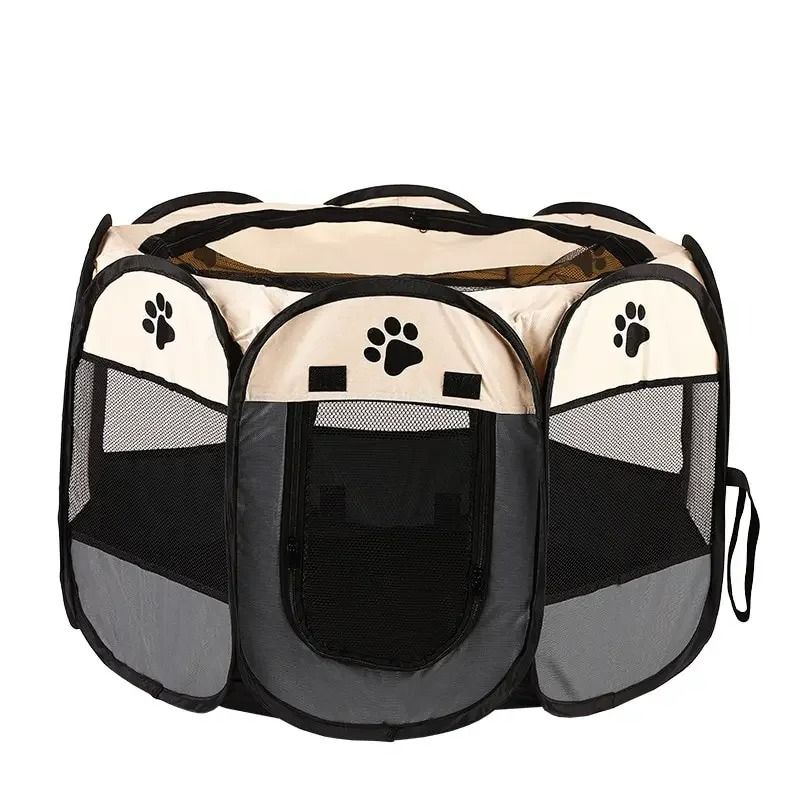 Portable Octagonal Pet Playpen Foldable Shelter 7