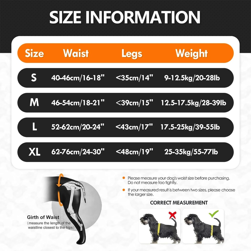 Rehabilitation Dog Lift Harness Mobility Sling 2