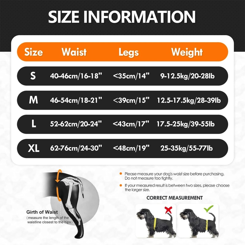 Rehabilitation Dog Lift Harness Mobility Sling 2