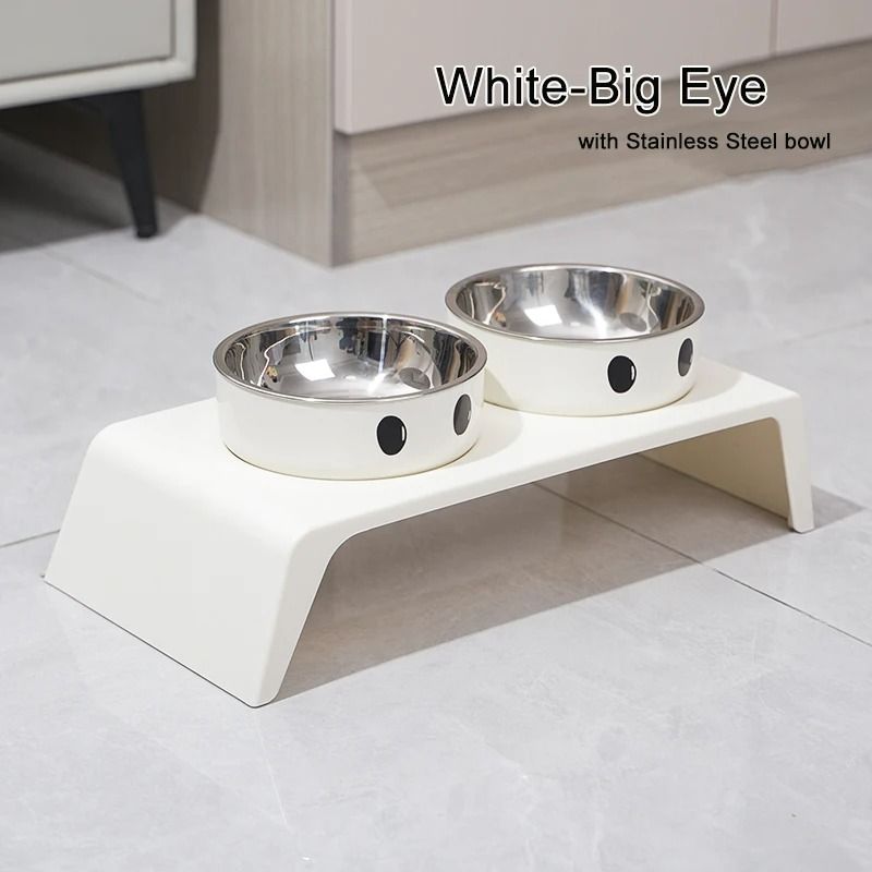 Orthopedic Elevated Double Diner Pet Station 9