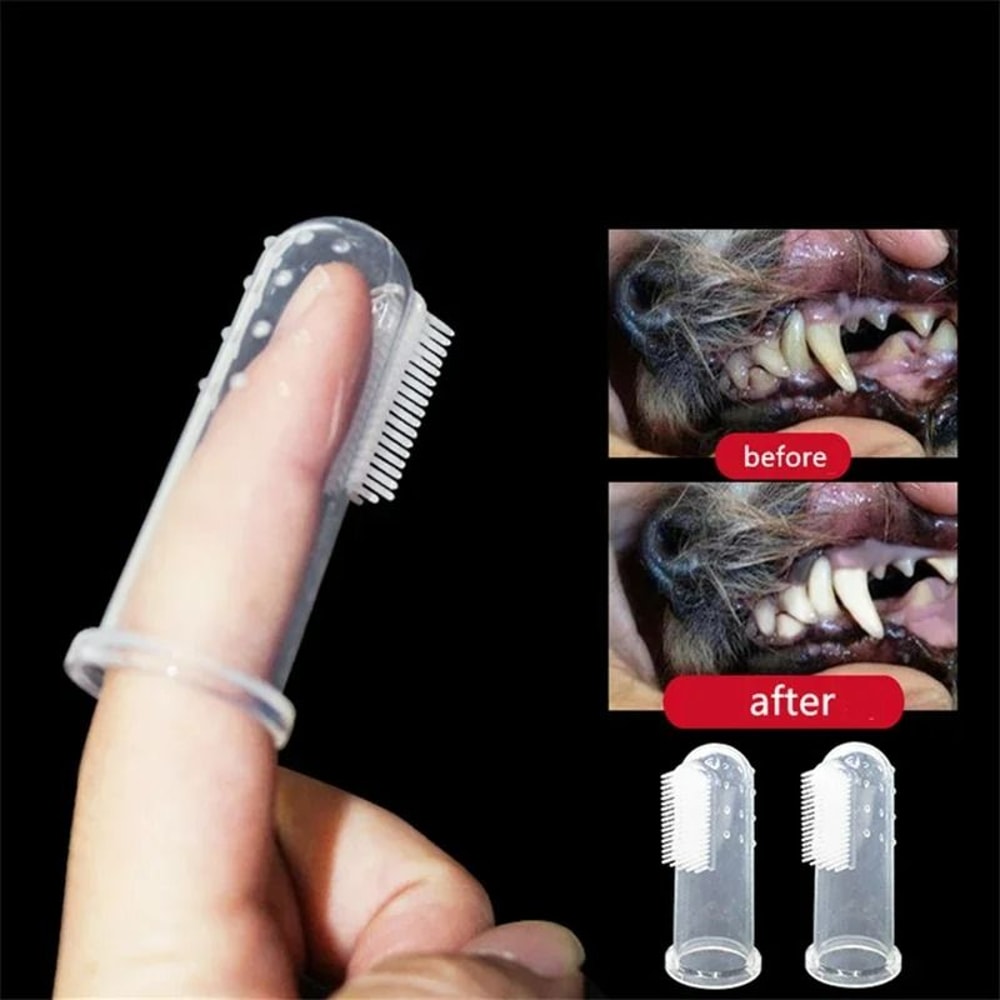 GentleCare Silicone Finger Toothbrush Set 2