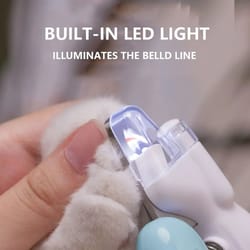 precision-view led safety pet nail clippers