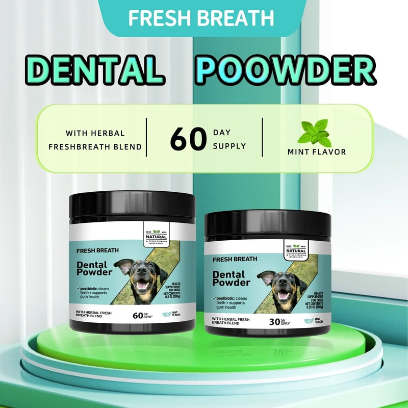 Mint Herbal Pet Dental Polish Breath Freshener 1