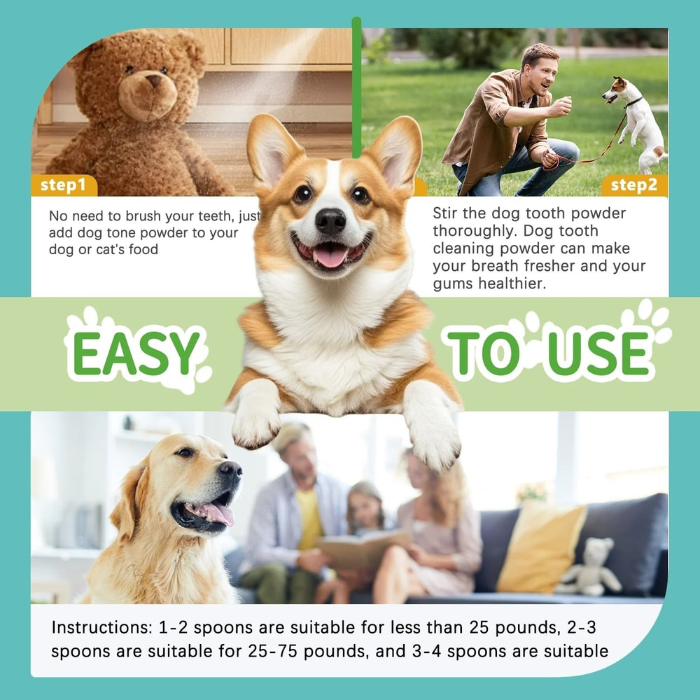 Mint Herbal Pet Dental Polish Breath Freshener 3