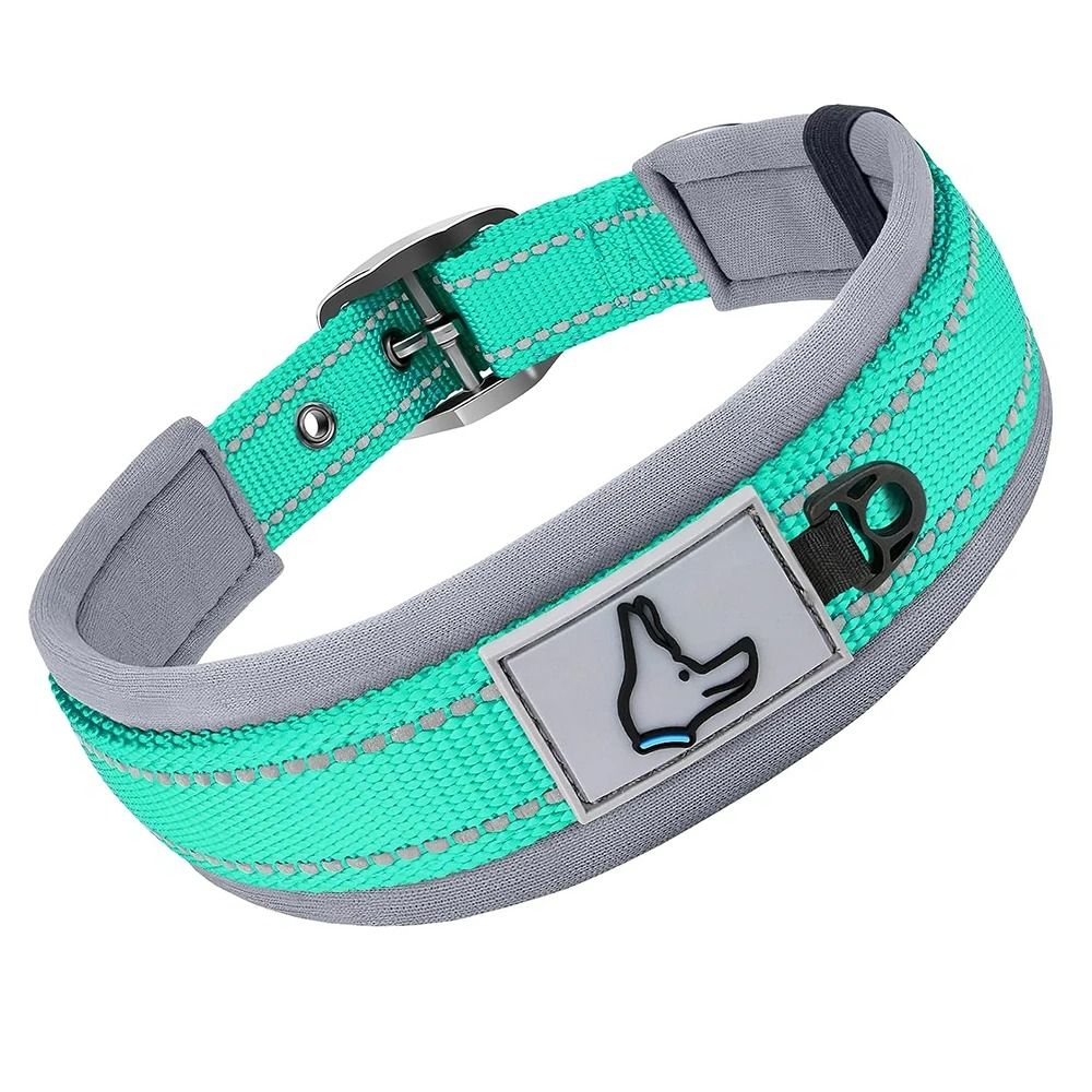 EndurancePro Padded Reflective Dog Collar 17