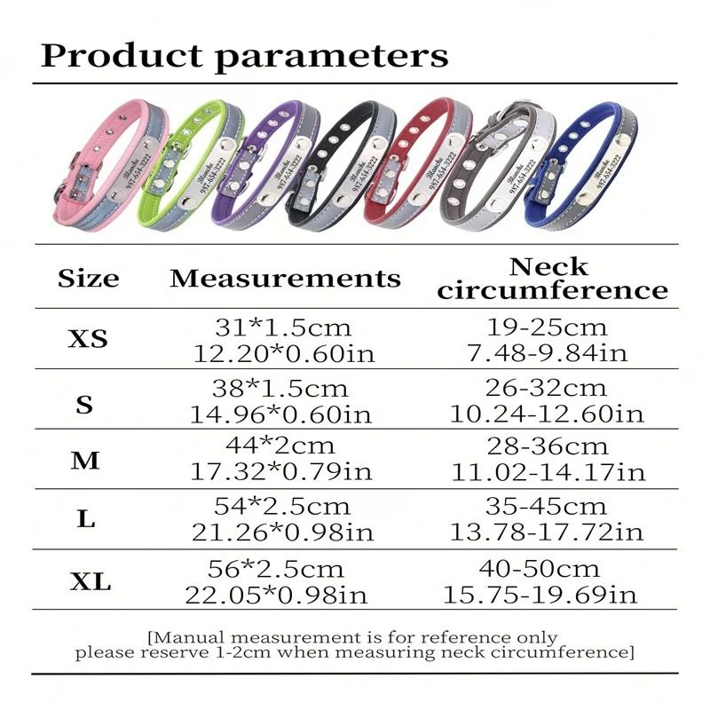 SignatureSeries Custom Engraved Reflective Pet Collar 6